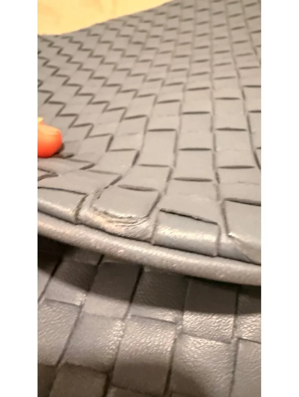 Bottega Veneta Leather Crossbody with COA